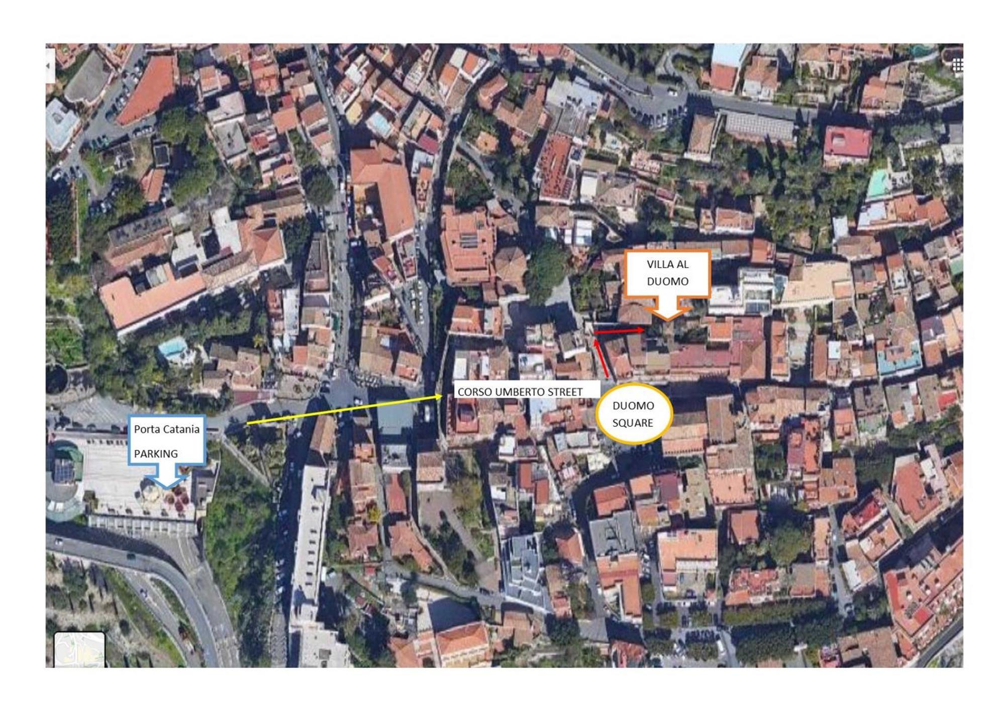 Villa Al Duomo タオルミーナ エクステリア 写真